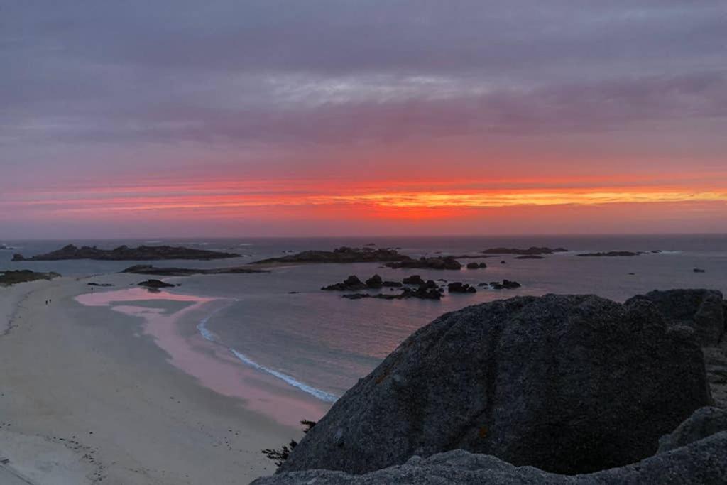 Maison Avec Spa Cote De Granit Rose Trégastel Eksteriør bilde
