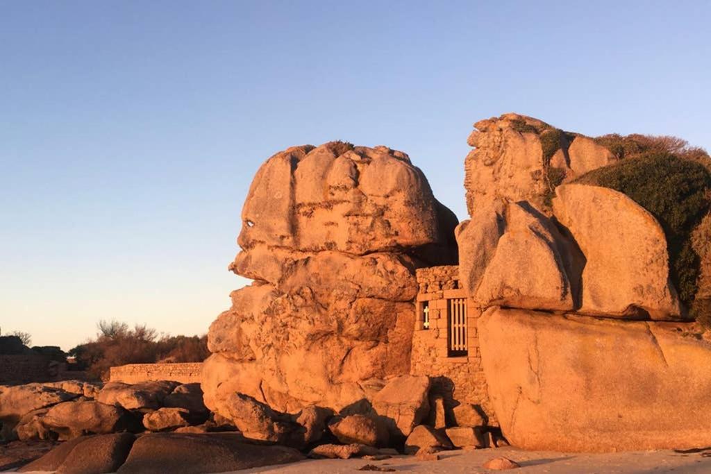 Maison Avec Spa Cote De Granit Rose Trégastel Eksteriør bilde